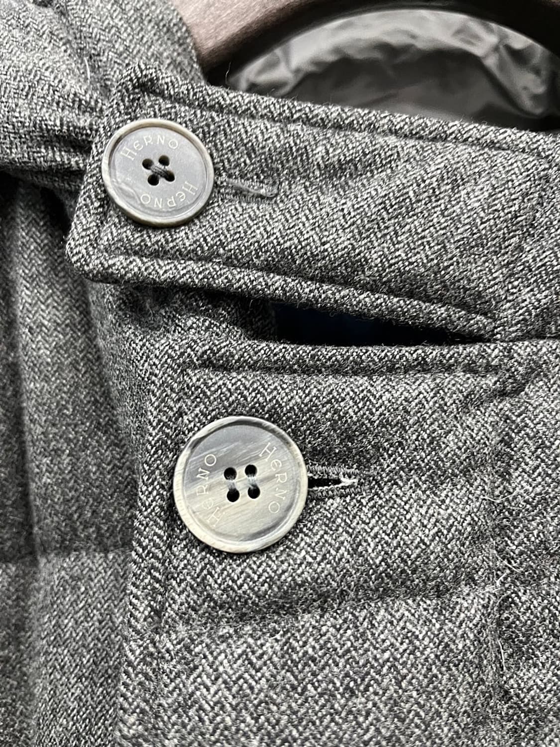 100-105) 에르노 로로피아나 캐시미어 다운패딩  상품이미지3