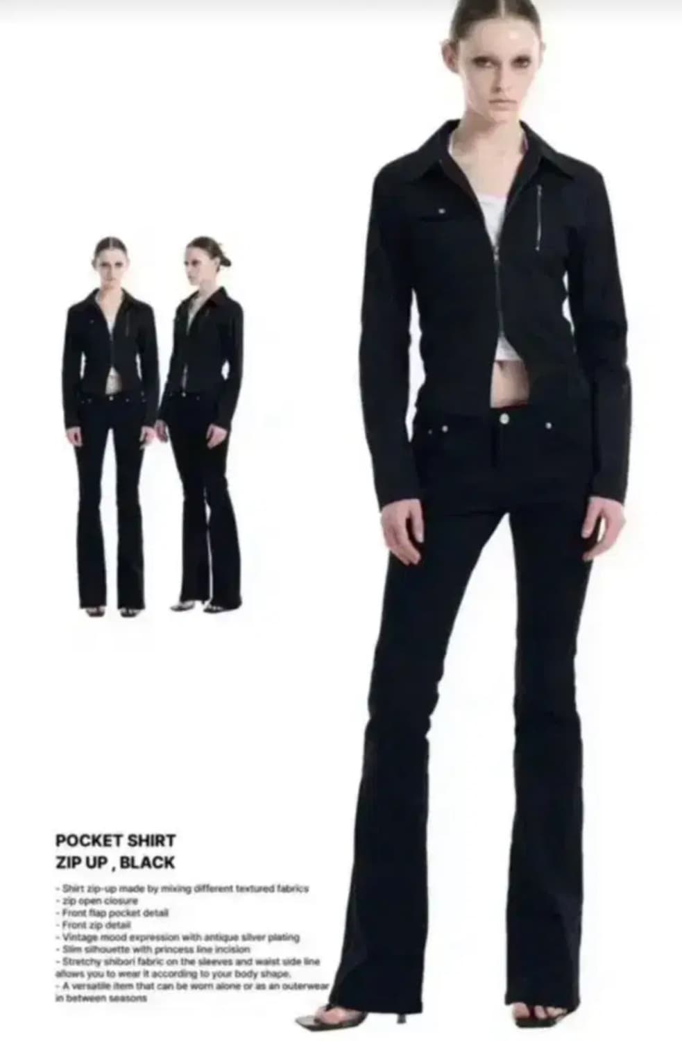 보해미안서울 포켓 집업 셔츠 상품이미지3