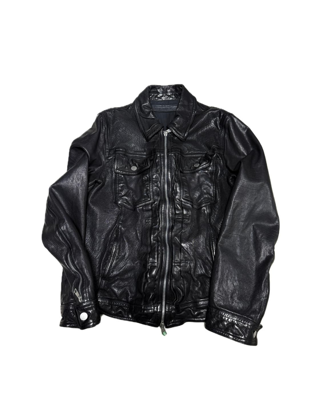 닐바렛 포켓 레더 자켓 상품이미지2