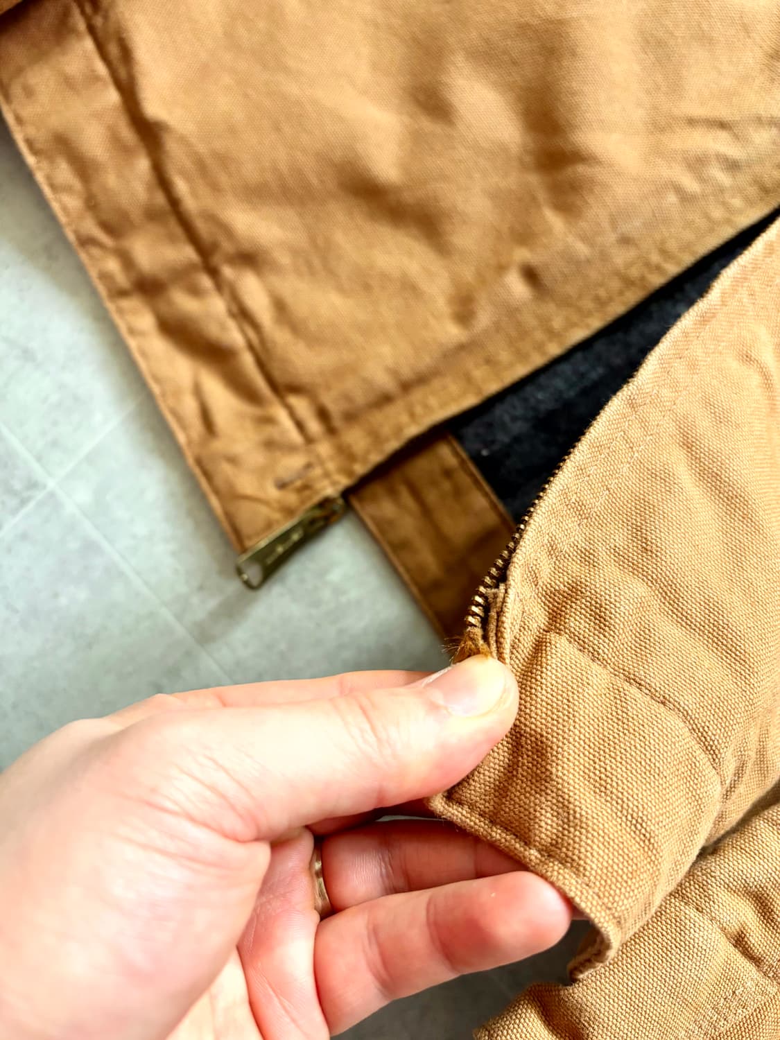 90~00's 칼하트 J97 디트로이트 자켓 46(105~110) 상품이미지7