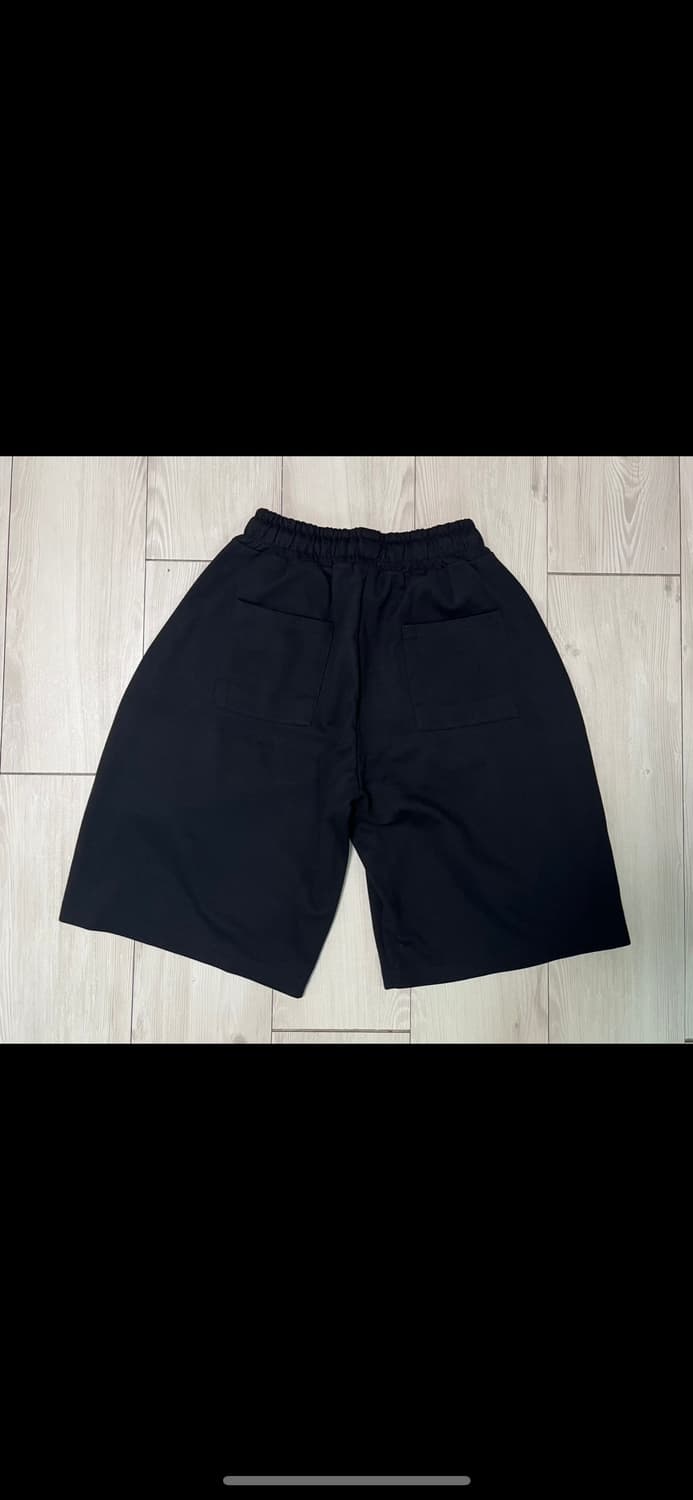 니티드 버뮤다 트레이닝 팬츠 블랙 XL 상품이미지3