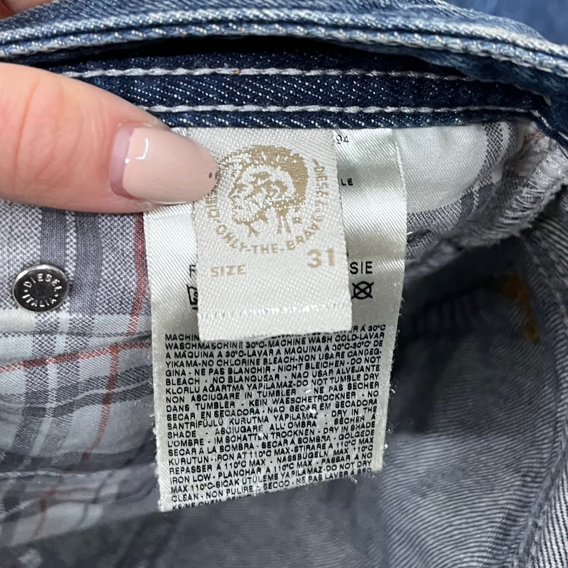 [정품/31] 디젤 청바지 b15 상품이미지7