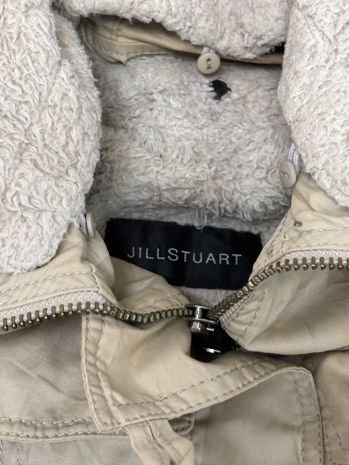 [JILLSTUART]Y2K Mood Fur Hoodie Parka 상품이미지7