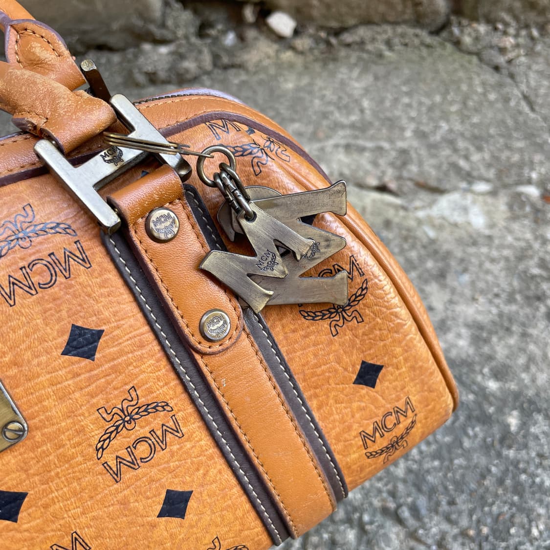 mcm 비세토스 클래식 빈티지 토트백 독일 상품이미지3