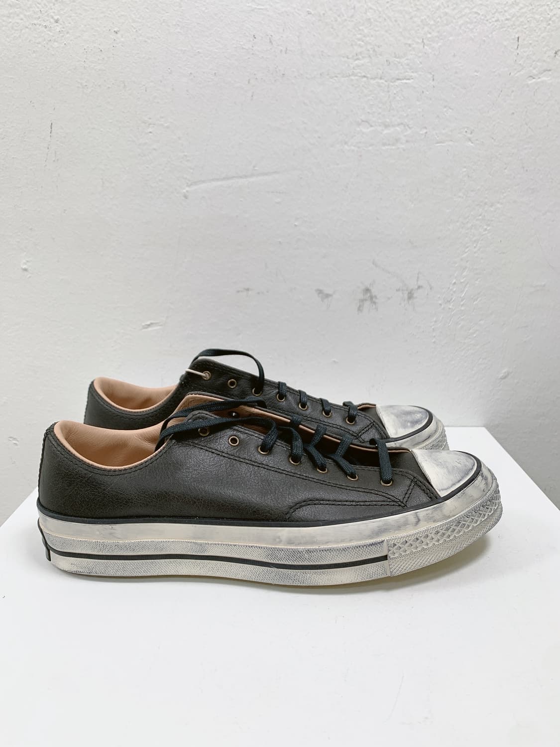 (정품/새상품) Converse 컨버스 척 로우 블랙 에그렛 스니커즈 상품이미지3