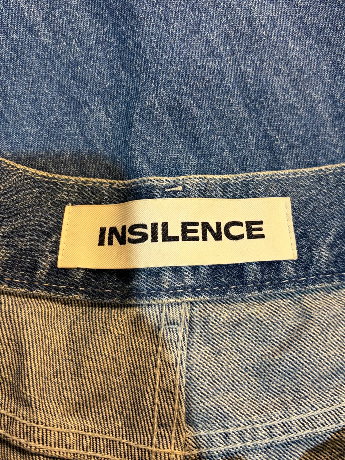 [L] 인사일런스 INSILENCE 라이트 워싱 스트레이트 팬츠 4.5 상품이미지6