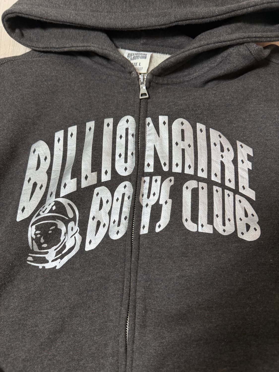 bbc 후드집업 차콜 상품이미지2