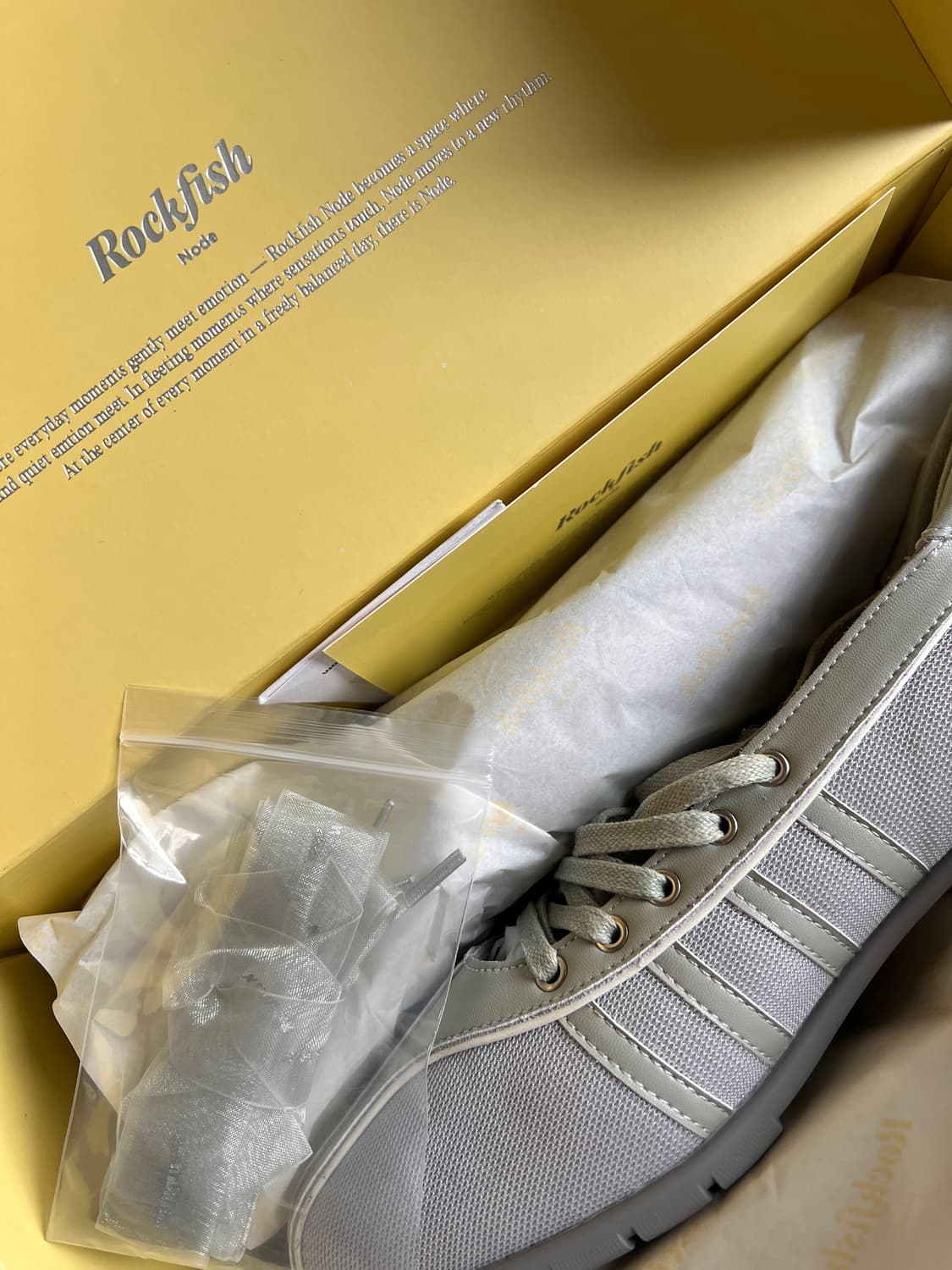 새상품 락피쉬웨더웨어 블리스 레이스업 스니커즈 세이지그린 상품이미지3