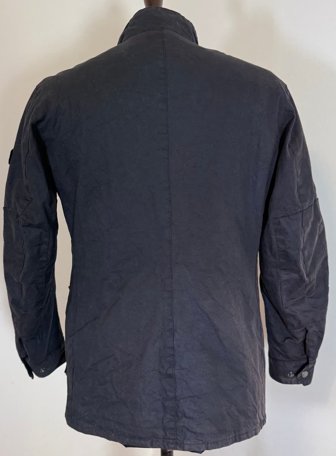 바버 인터내셔널 듀크 왁스 자켓 블랙 M  상품이미지3