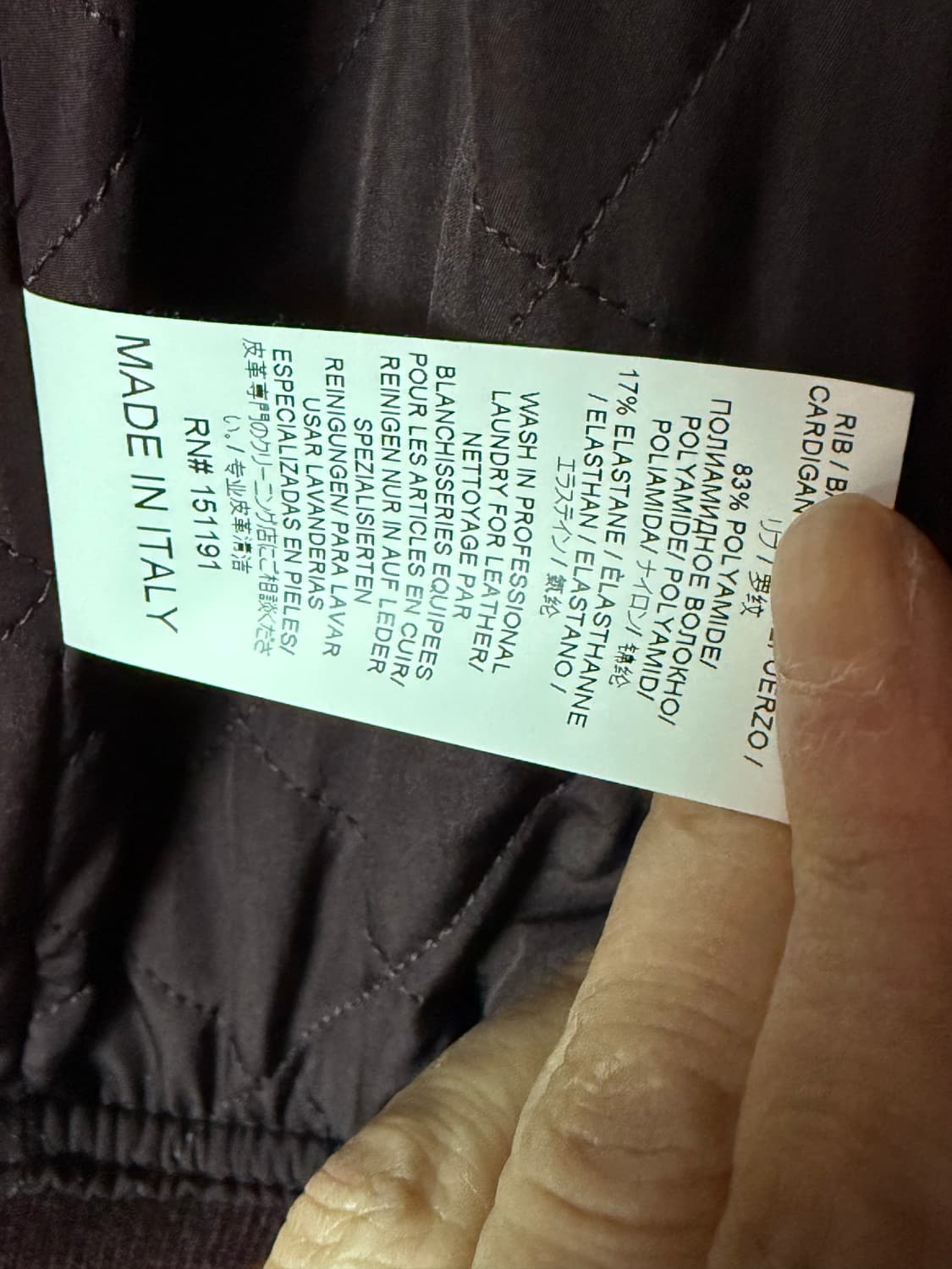 Season 5  칼라바사스  레더소매 바시티 재킷 100-105 상품이미지9