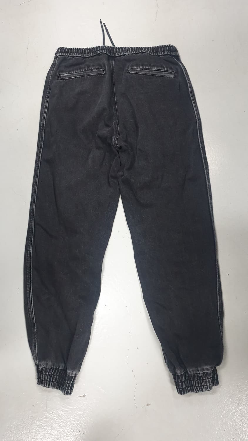 juun.j 블랙 데님 조거 팬츠 046 상품이미지2