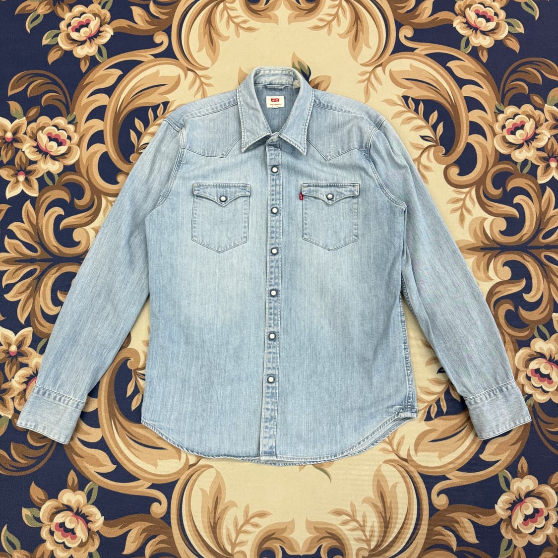 (M)리바이스 Levis 웨스턴 데님셔츠 상품이미지1