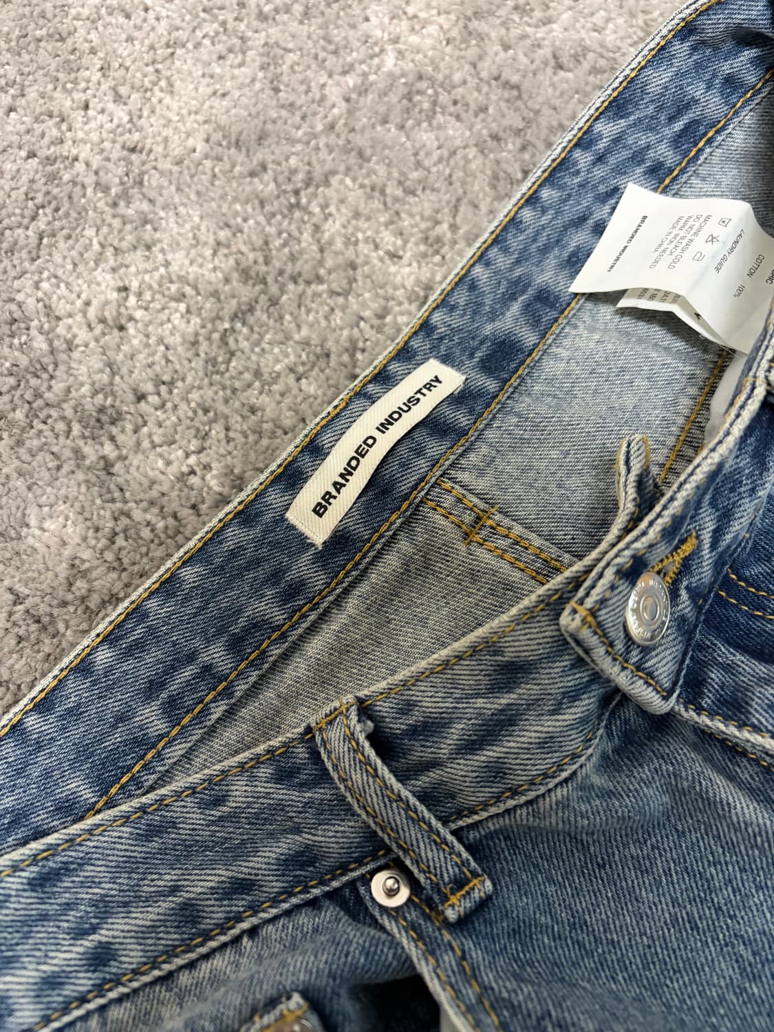 브랜디드 와이드 팬츠 30사이즈 상품이미지4