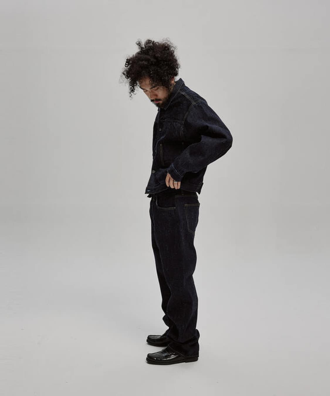 비헤비어 TYPE-1 SELVEDGE NEP DENIM JACKET 상품이미지7