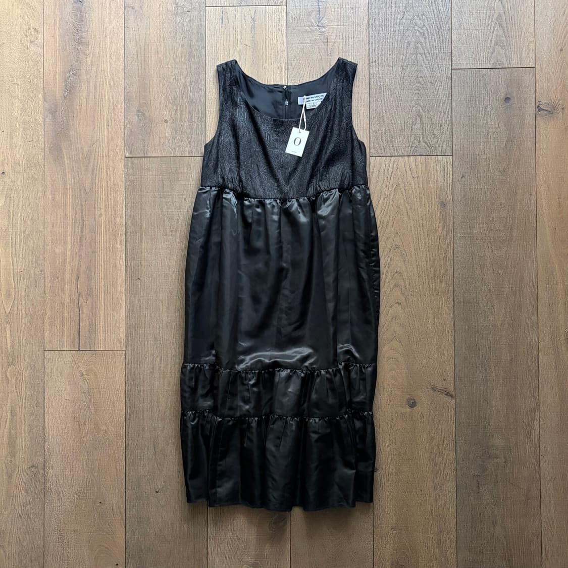 Fabric Block Shirring Layer One Piece 상품이미지1