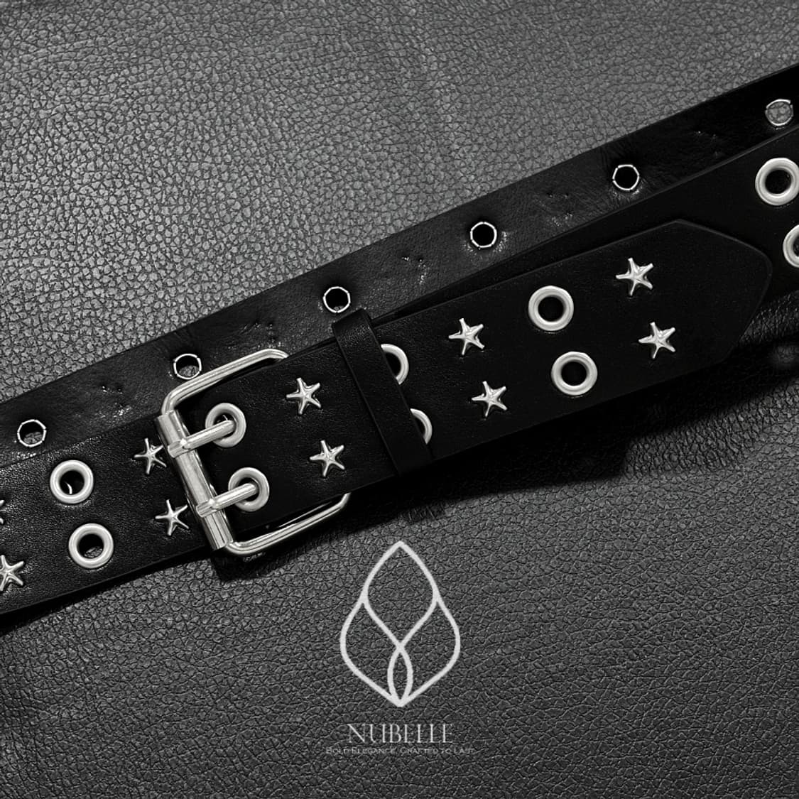🌗 Star eyelet belt / 스타 아일렛 웨스턴 벨트 상품이미지7