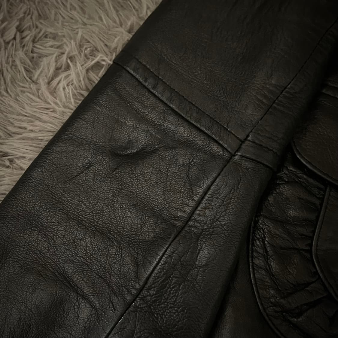 미친디테일.. 양가죽 가죽자켓 상품이미지5