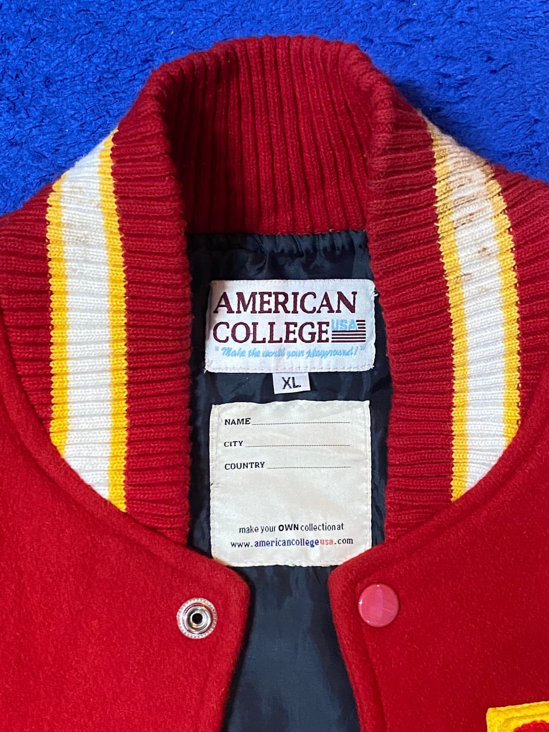 AMERICAN VINTAGE 아메리칸빈티지 마이클잭슨 바시티 자켓 상품이미지3