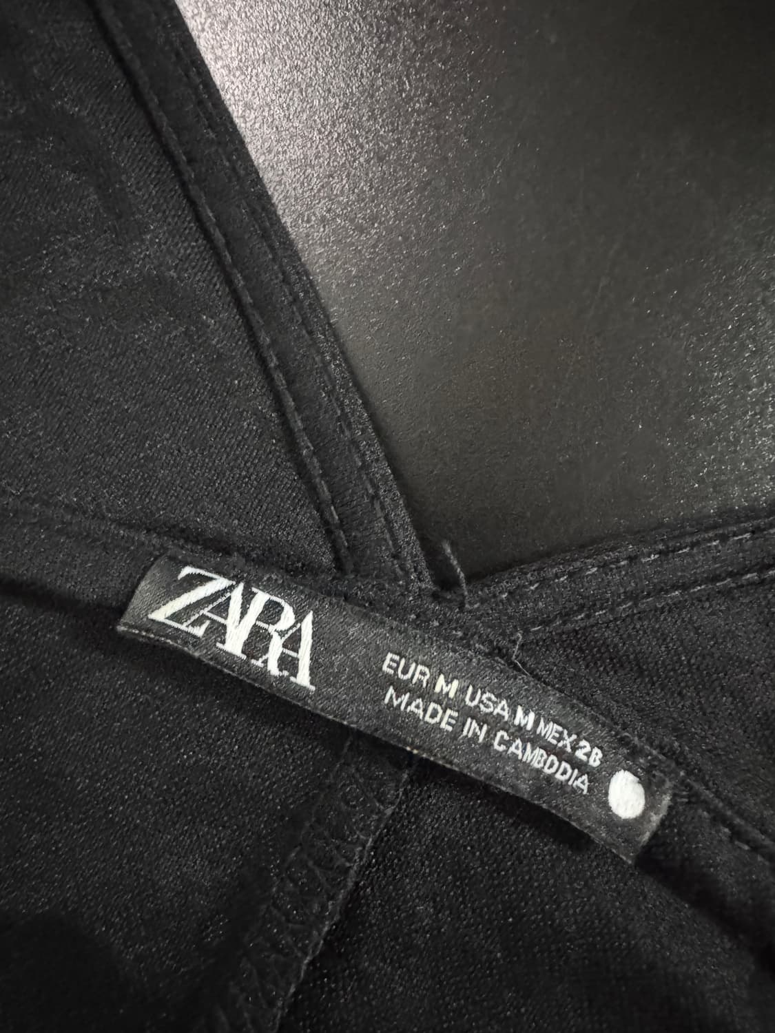 여성 자라 ZARA 미니멀 긴팔 롱 원피스 M 상품이미지2
