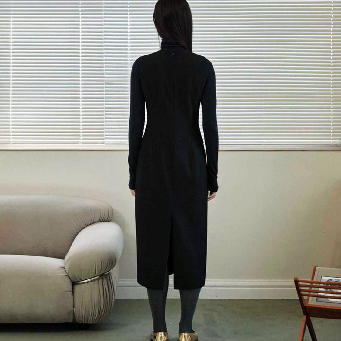 마이스(MAIS) 아워글라스 맥시원피스 55 새상품 상품이미지3