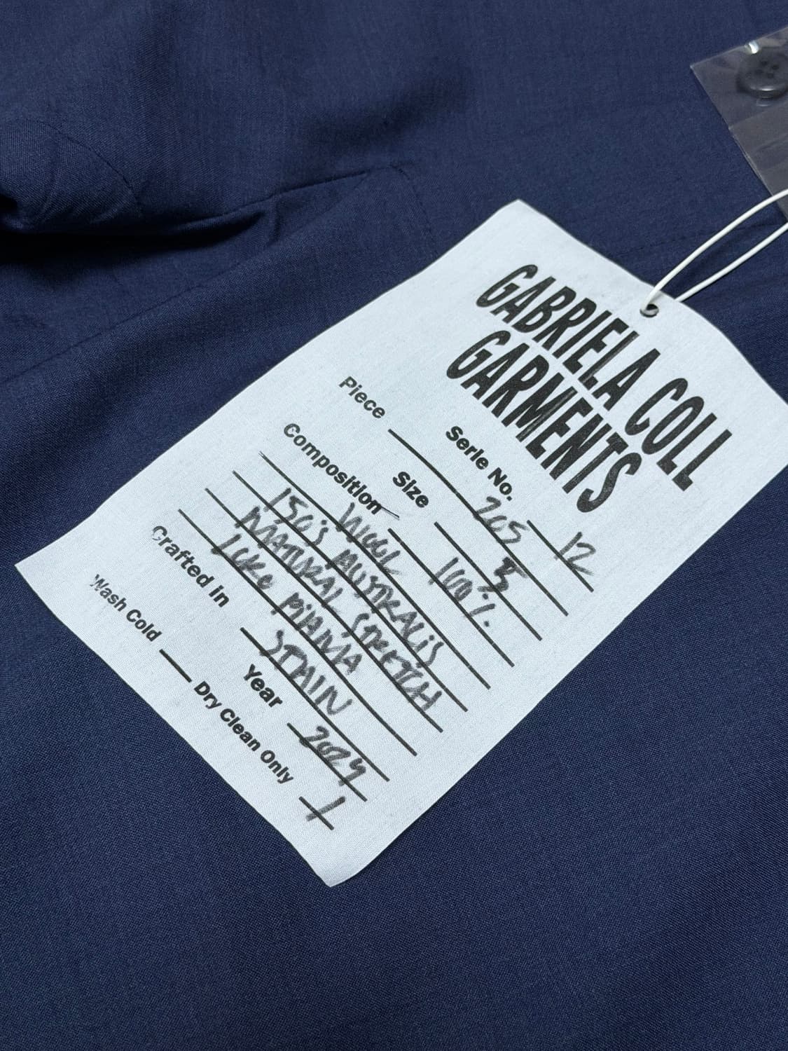 [5]가브리엘라 콜 가먼츠 no.205 블루 상품이미지1