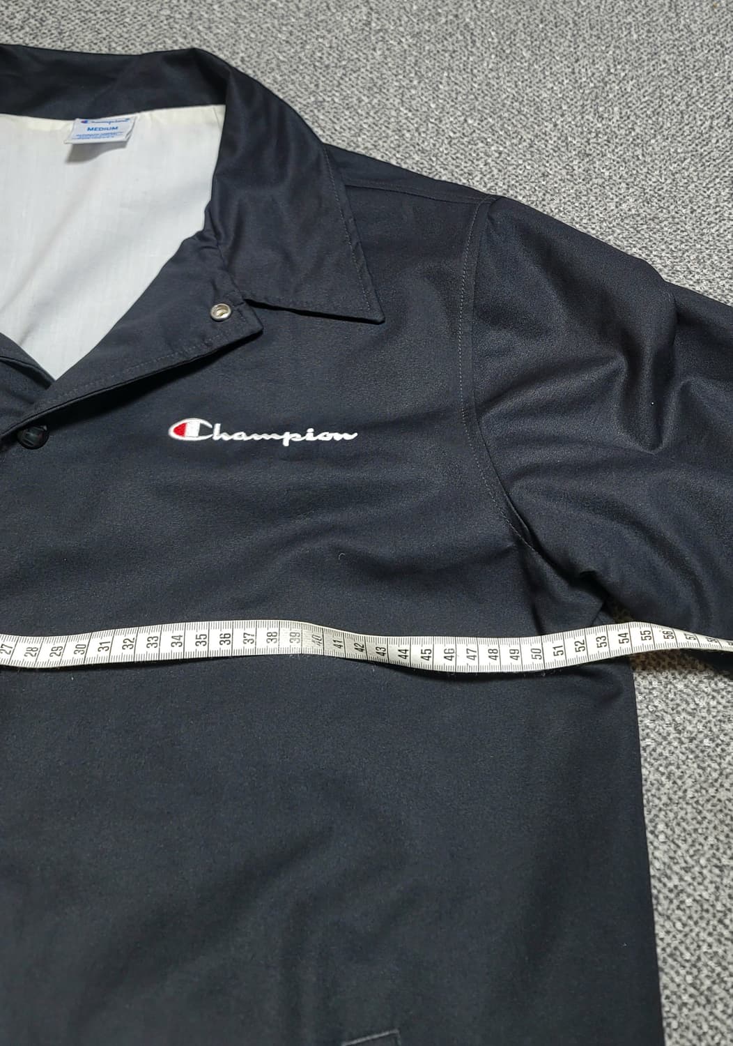 챔피온 리버스위브 코치자켓 블랙  M 상품이미지4