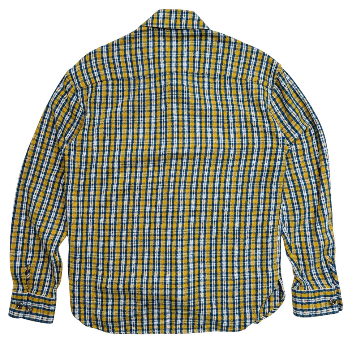 세터 더블 포켓 체크 플란넬 셔츠 M 상품이미지4