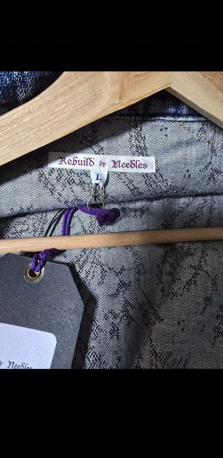 (국내새상품) 리빌드 바이 니들스 데님 반다나 데님자켓 상품이미지4