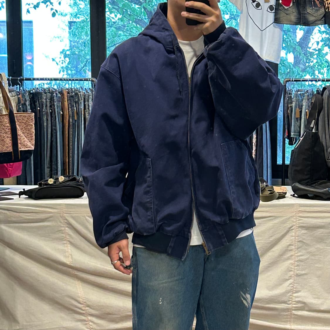 3XL) Walls 월즈 USA 워크웨어 액티브 워크 자켓 블루 상품이미지7