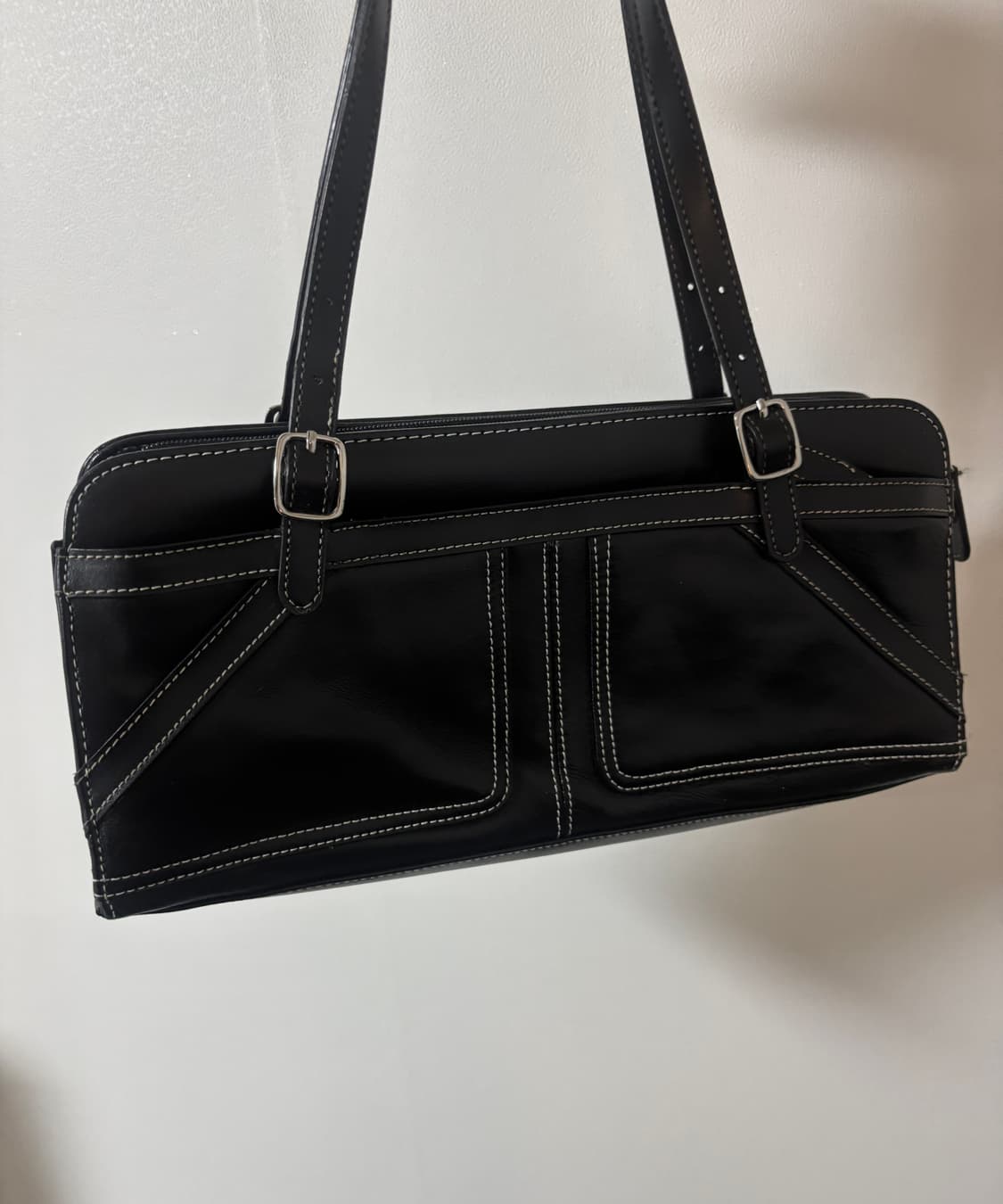 Vintage stitch leather bag 상품이미지3