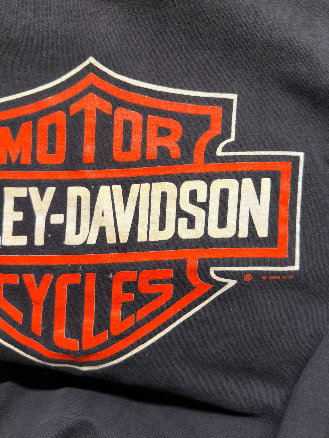 할리데이비슨 1995 빈티지 티셔츠 상품이미지3