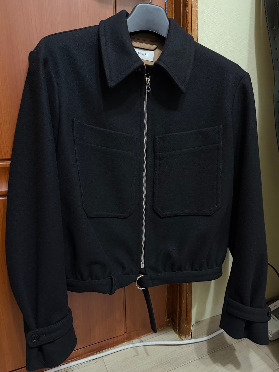 르메르 울 블루종44 블랙 상품이미지1