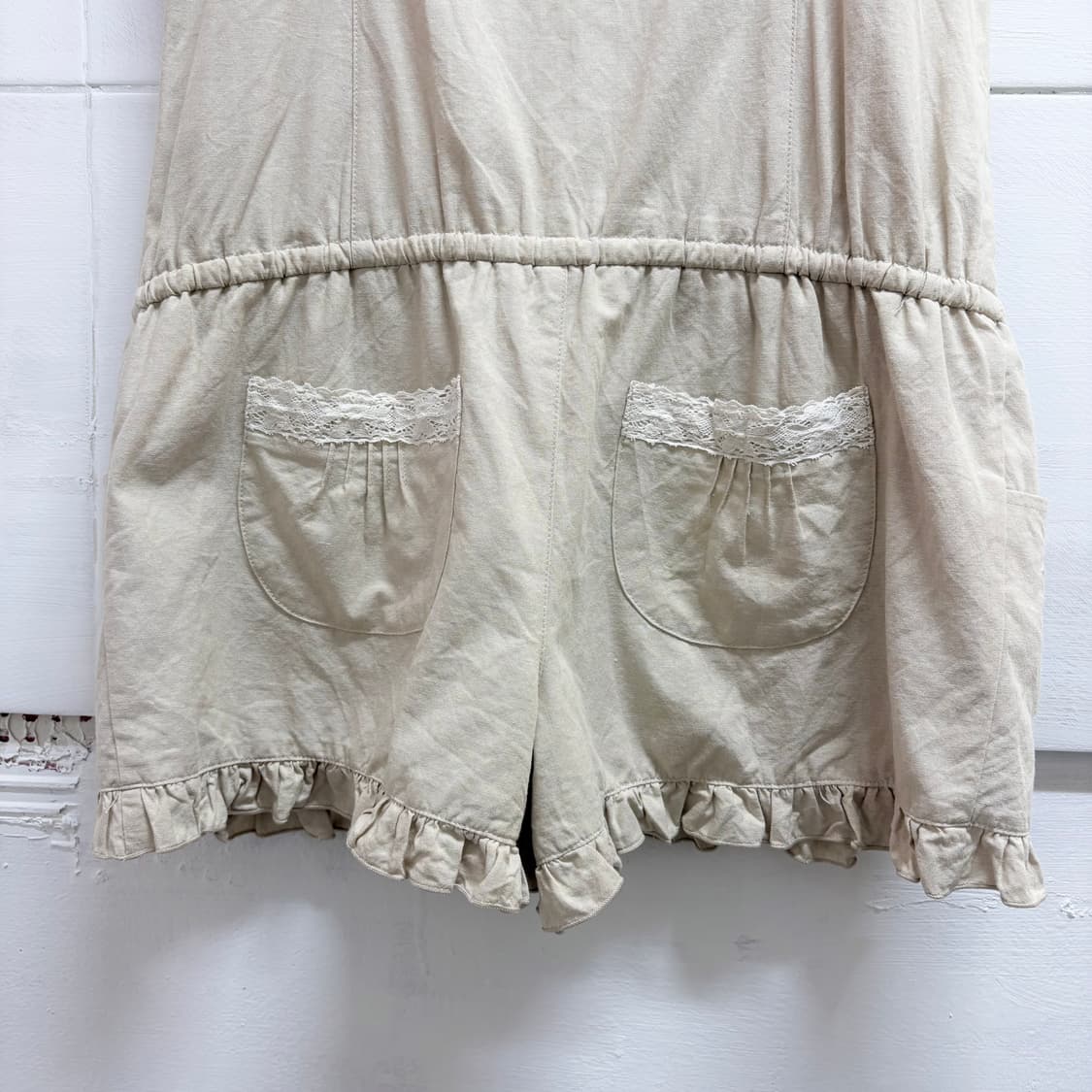 byebye 레이스 러블리 모리 자수 프릴 점프수트 M 상품이미지8