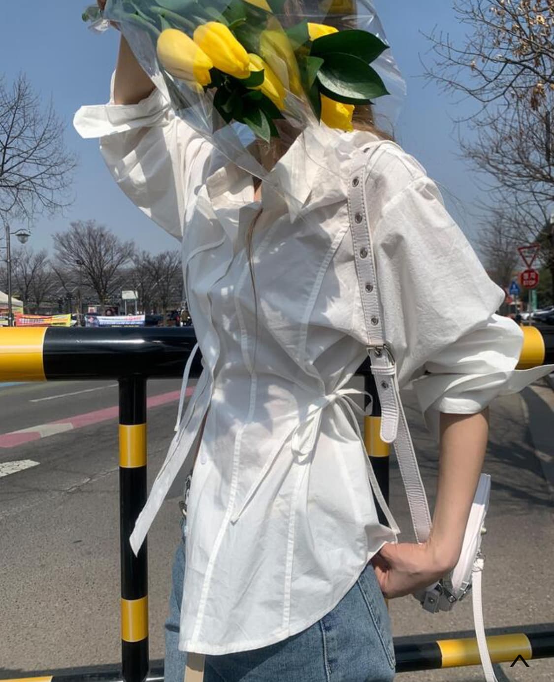 릿킴 section tails shirt 화이트 상품이미지3