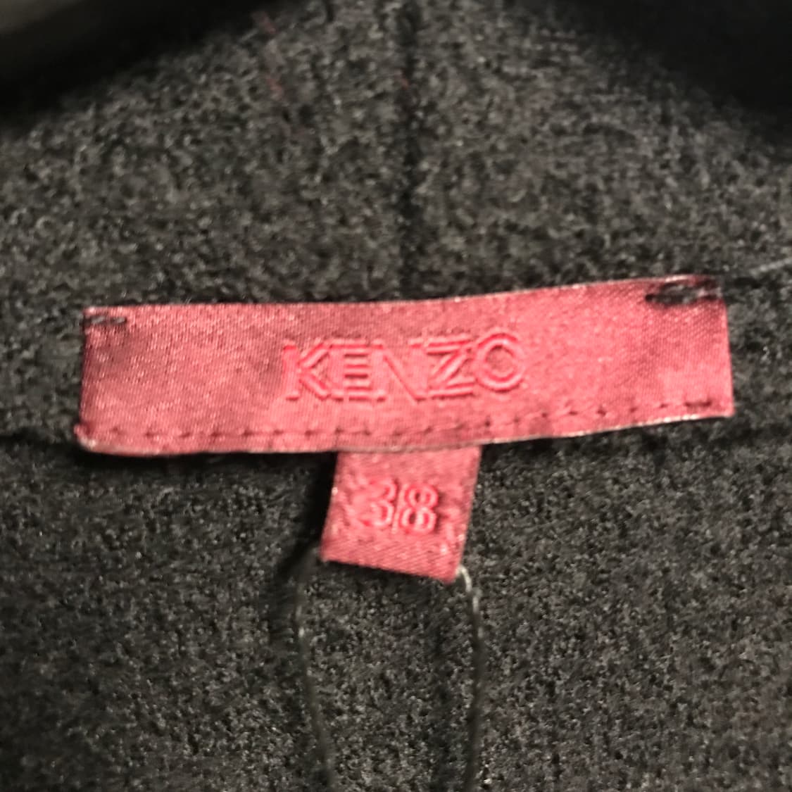 겐조 자수 코트 블랙 38(W) 상품이미지5