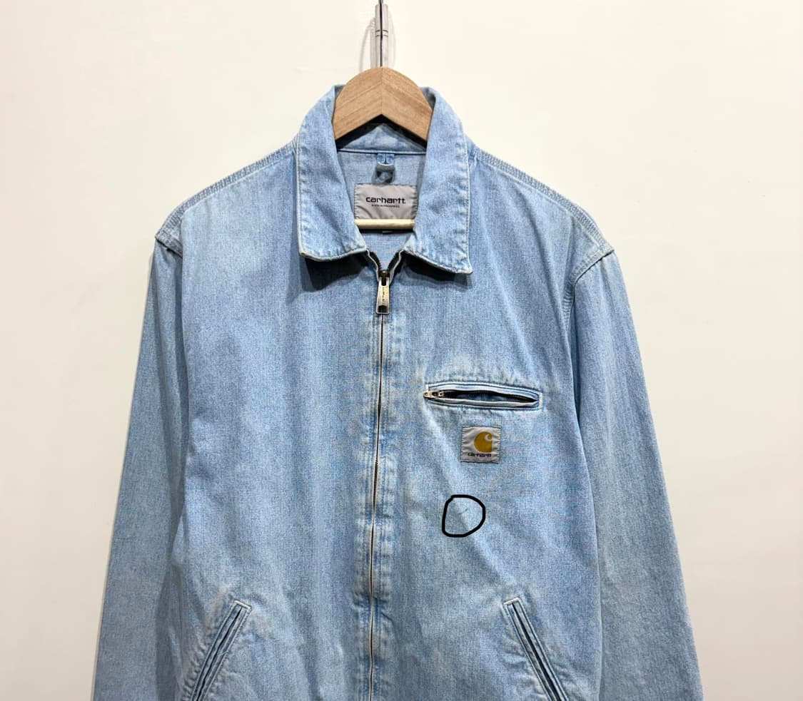 칼하트 WIP 디트로이트 데님 자켓 상품이미지5