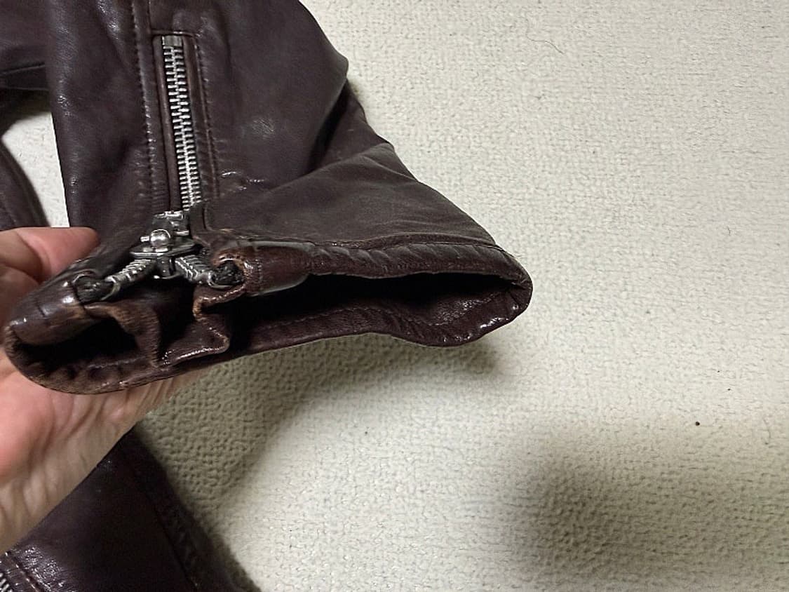 디젤 가죽 자켓 남성용 100사이즈 상품이미지6