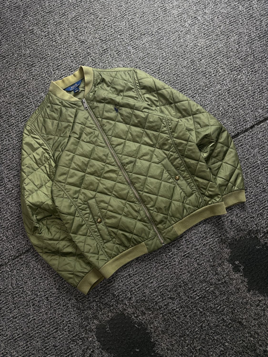 폴로 랄프로렌 포니로고 신형 퀼팅 봄버 자켓 3817 상품이미지1