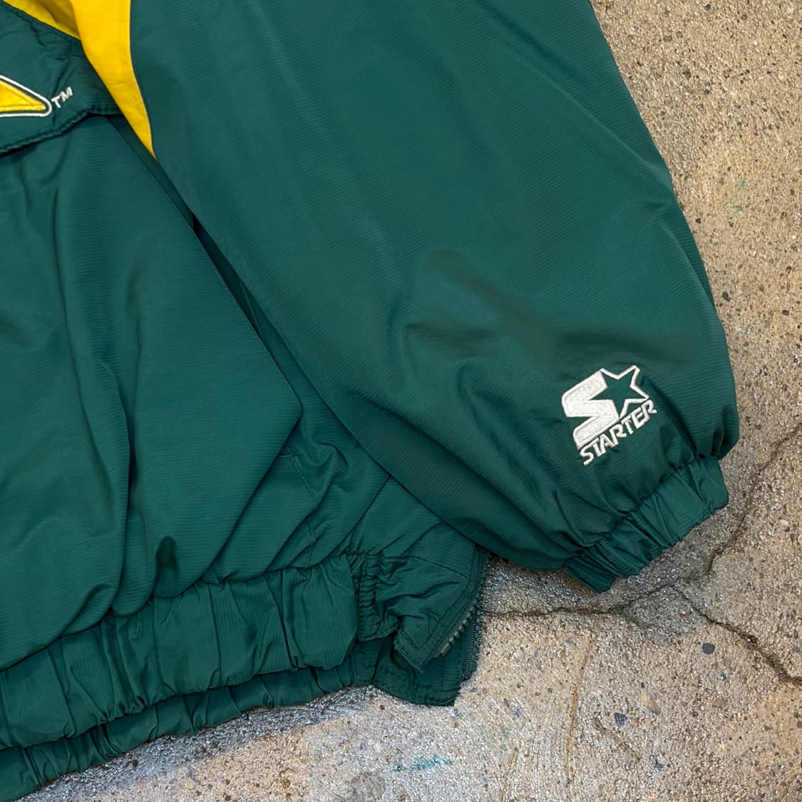 90s 미국 빈티지 스타터 NFL 그린베이 패커스 아노락 패딩점퍼  상품이미지7