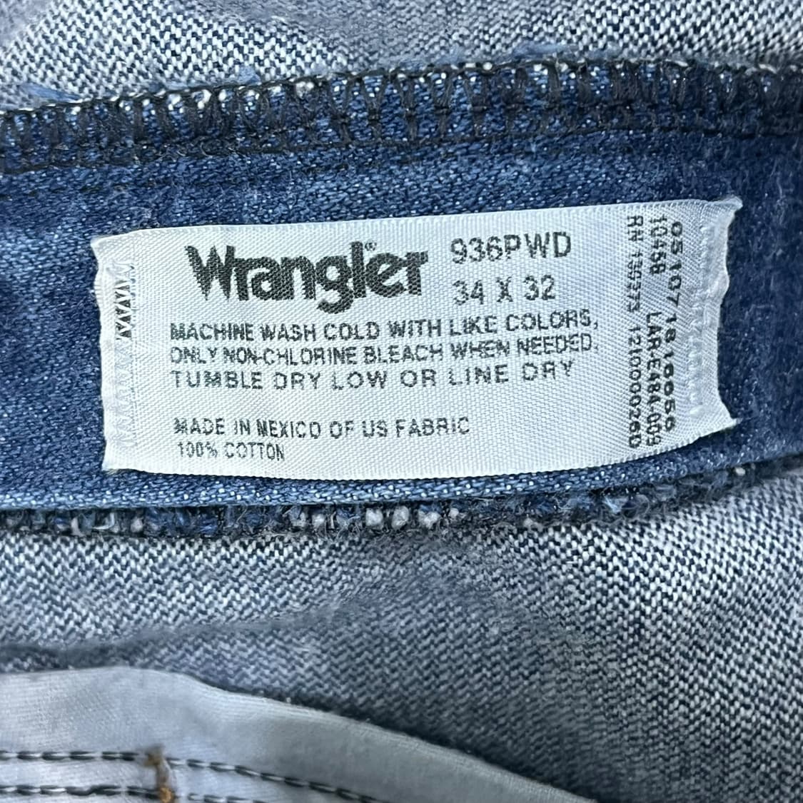 랭글러 워크 데님팬츠 s08479 상품이미지7