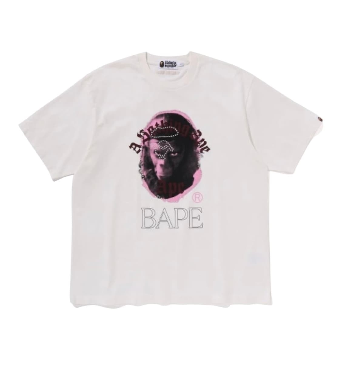 [XL] 베이프 스터드 유인원 티셔츠 상품이미지1