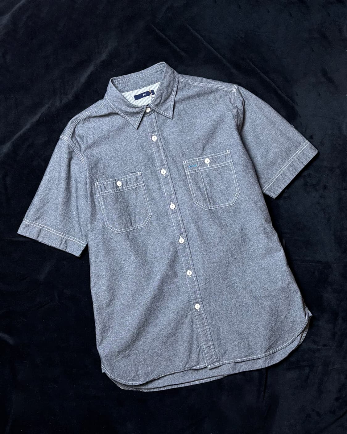 일본빈티지 GU 데님셔츠 상품이미지1