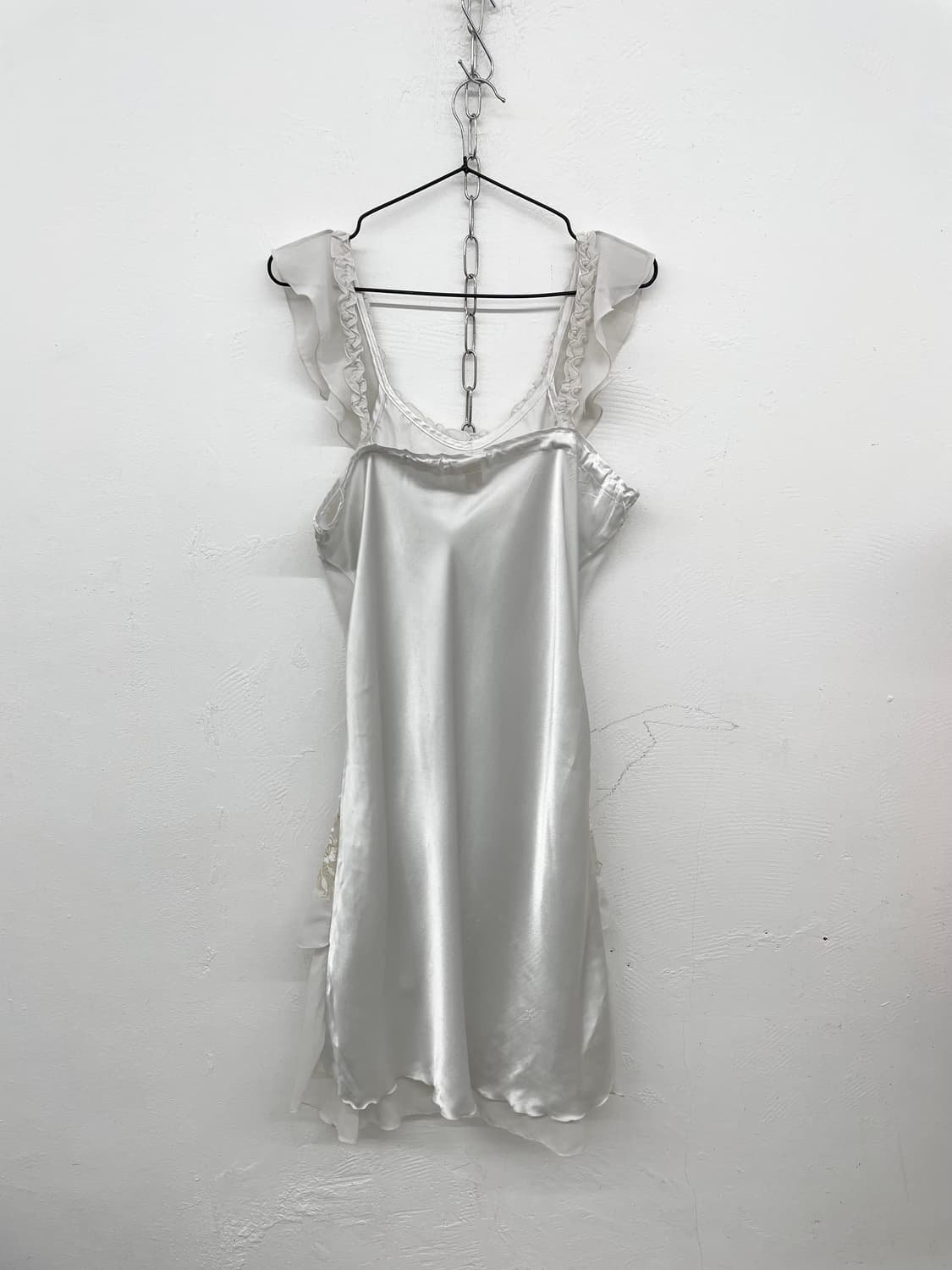 화이트페어리 레이스 프릴 슬립 상품이미지6