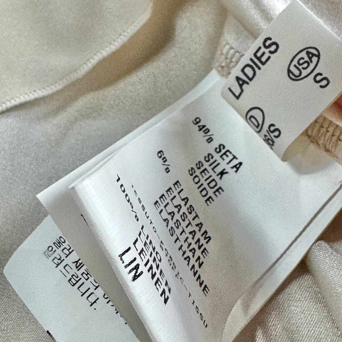 파비아나필리피 실크 린넨 티블라우스 상품이미지5