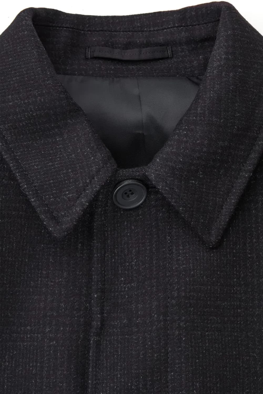 cos checked felted-wool car coat 상품이미지6
