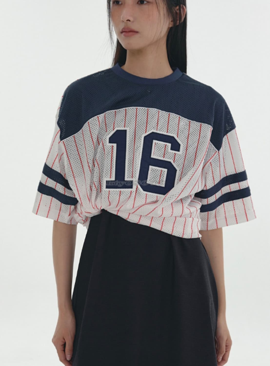 클로브 메쉬 티셔츠 (한혜진 착용) 상품이미지3