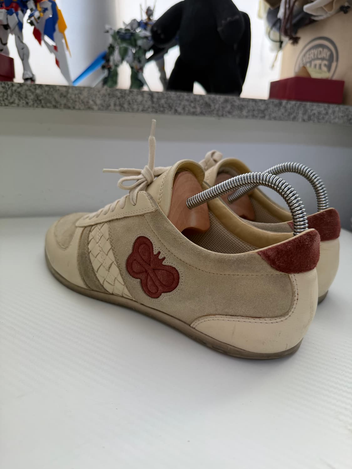 정품) 보테가베네타 버터플라이 인트레치아토 스니커즈 42.5 상품이미지6