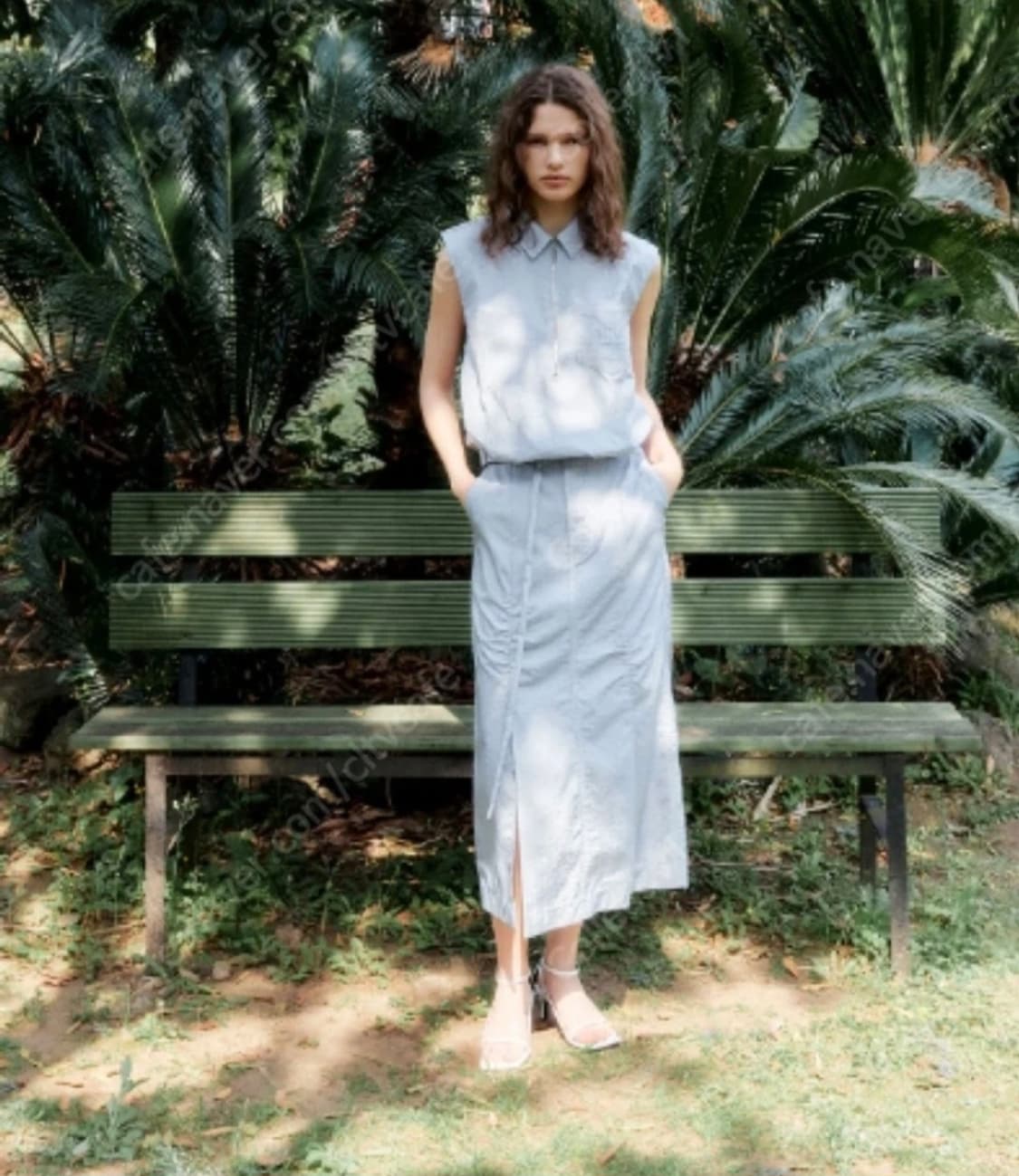 (23년) 오르 ORR 나일론 롱스커트 스몰 상품이미지7