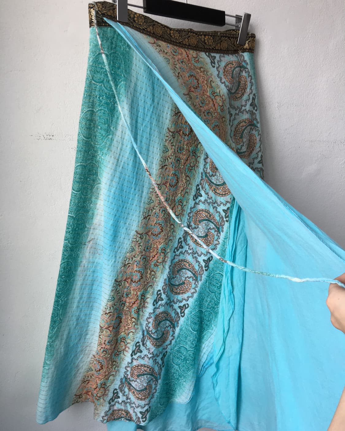 Ethnic mood wrap skirt 상품이미지3