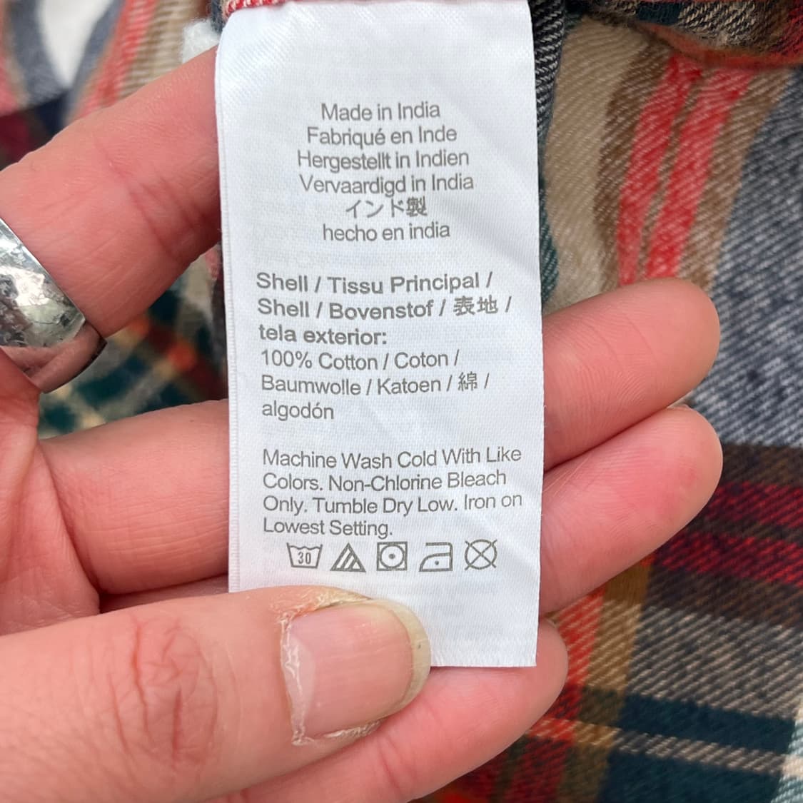 제이크루 플란넬 체크셔츠 r2247 상품이미지6